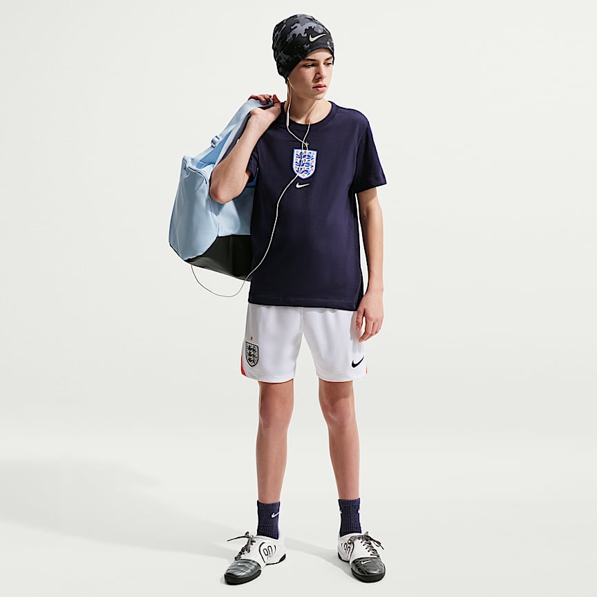 England x Palace Big Kids' Short-Sleeve Soccer Top. Nike.com